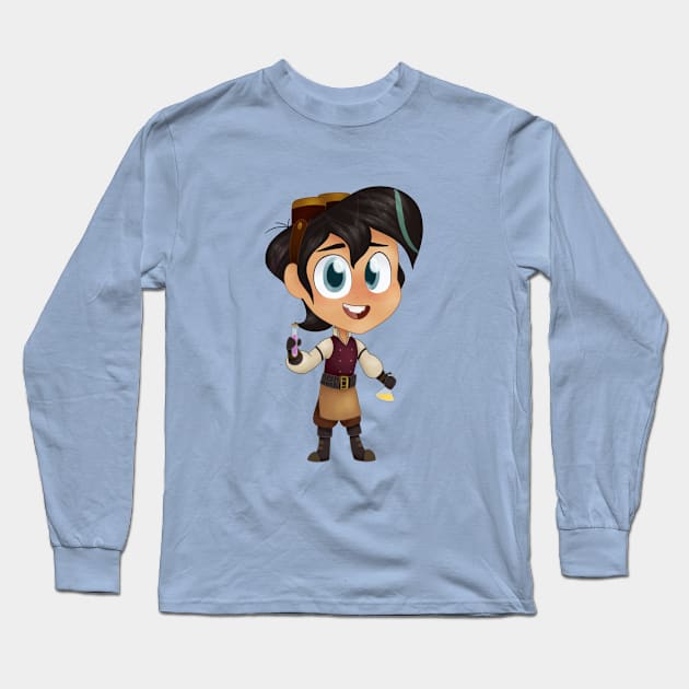 Chibi Varian Long Sleeve T-Shirt by Imaplatypus